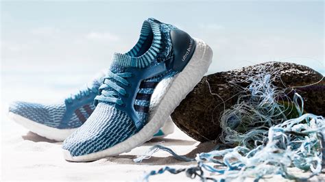 adidas shoes from plastic waste.